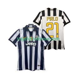 Camiseta 1ª Juventus Andrea Pirlo 21 2014 2015 Retro Hombre Manga Corta