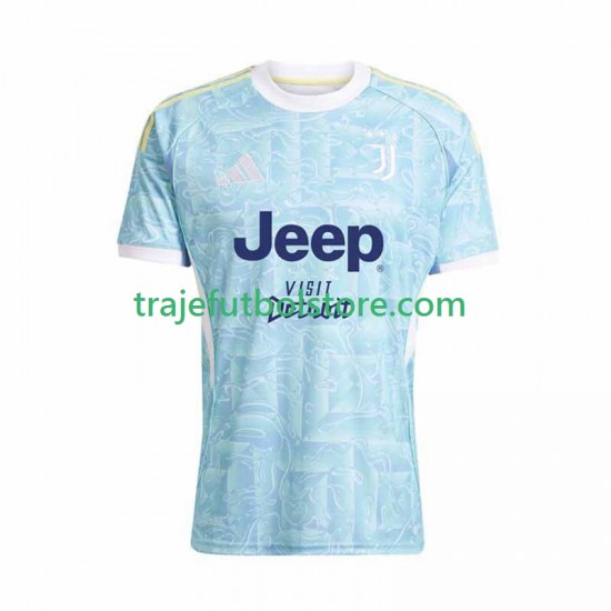 Camiseta 2ª Juventus Hombre 2025-2026 Manga Corta