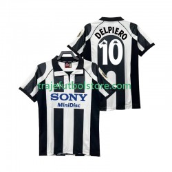 Camiseta 1ª Juventus DEL PIERO 10 1997 Retro Hombre 1998 Manga Corta