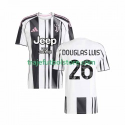Camiseta 1ª Juventus Douglas Luiz 26 Hombre 2025-2026 Manga Corta