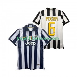 Camiseta 1ª Juventus Pogba 6 2014 2015 Retro Hombre Manga Corta