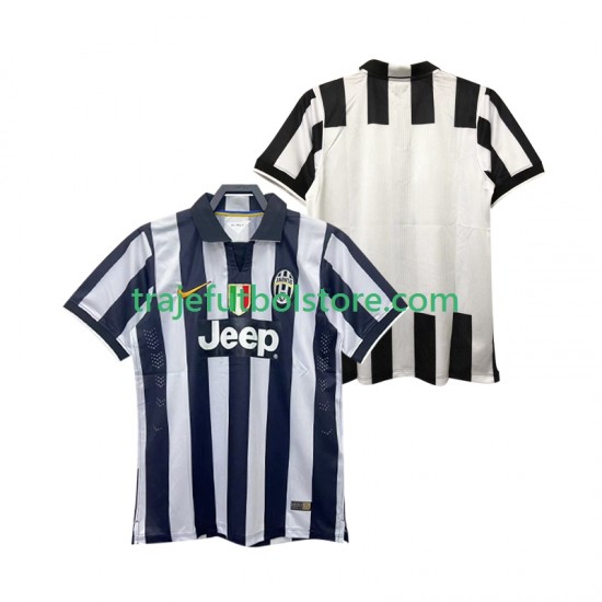 Camiseta 1ª Juventus 2014 2015 Retro Hombre Manga Corta