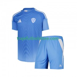 Camiseta 1ª Leeds United Portero Niño 2025-2026 Manga Corta