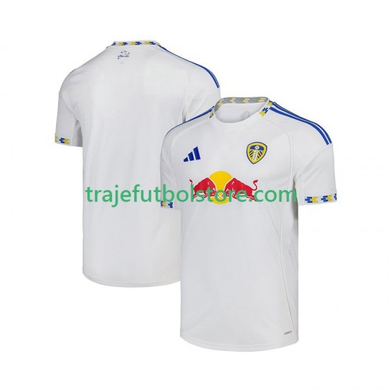 Camiseta 1ª Leeds United Hombre 2025-2026 Manga Corta