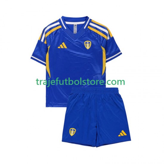 Camiseta 2ª Leeds United Niño 2025-2026 Manga Corta