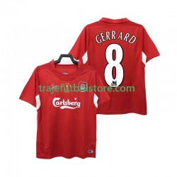 Camiseta 1ª Liverpool GERRARD 8 2005 Retro Hombre 2004 Manga Corta