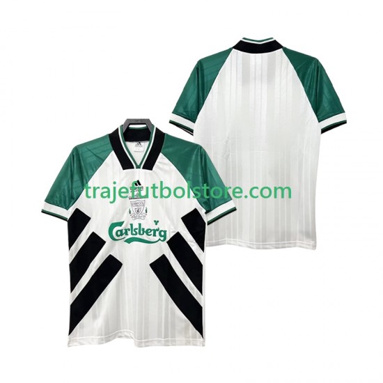 Camiseta 2ª Liverpool 1993 1995 Retro Hombre Manga Corta