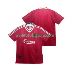 Camiseta 1ª Liverpool 1995 1996 Retro Hombre Manga Corta
