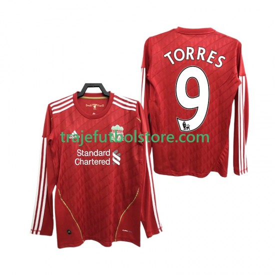 Camiseta 1ª Liverpool Torres 9 2012 Retro Hombre 2010 ML