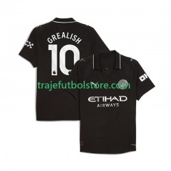 Camiseta 2ª Manchester City Jack Grealish 10 Hombre 2025-2026 Manga Corta