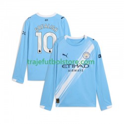 Camiseta 1ª Manchester City Jack Grealish 10 Hombre 2025-2026 ML