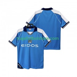 Camiseta 1ª Manchester City 2001 Retro Hombre 1999 Manga Corta