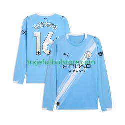 Camiseta 1ª Manchester City Rodrigo Hernandez 16 Hombre 2025-2026 ML