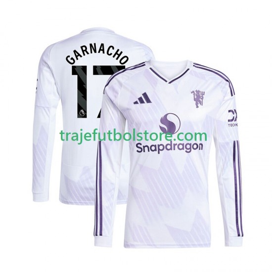 Camiseta 2ª Manchester United Alejandro Garnacho 17 Hombre 2025-2026 ML