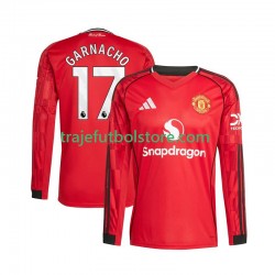 Camiseta 1ª Manchester United Alejandro Garnacho 17 Hombre 2025-2026 ML