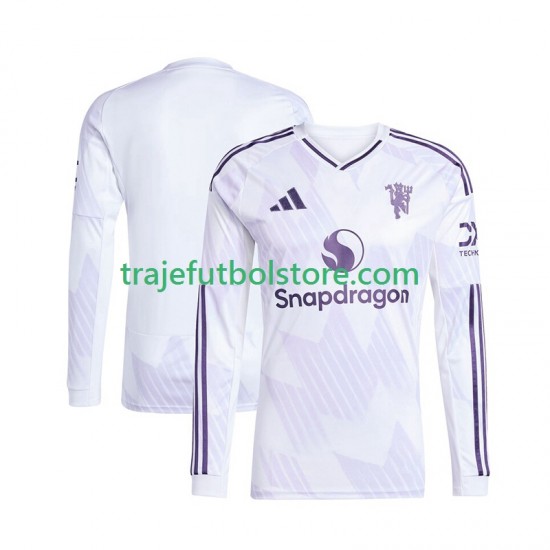 Camiseta 2ª Manchester United Hombre 2025-2026 ML