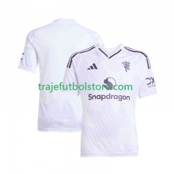 Camiseta 2ª Manchester United Hombre 2025-2026 Manga Corta