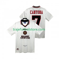 Camiseta 2ª Manchester United CANTONA 7 1996 1997 Retro Hombre Manga Corta