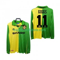 Camiseta 2ª Manchester United GIGGS 11 1992 Retro Hombre 1994 ML