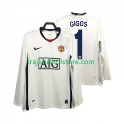 Camiseta 2ª Manchester United GIGGS 11 Premier League 2009 Retro Hombre 2008 ML