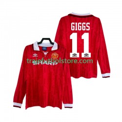 Camiseta 1ª Manchester United GIGGS 11 1992 Retro Hombre 1994 ML