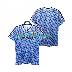 Camiseta 2ª Manchester United 1990 1992 Retro Hombre Manga Corta