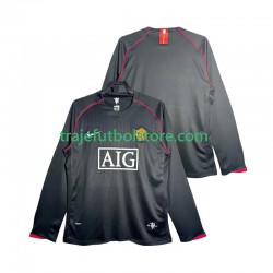 Camiseta 2ª Manchester United 2007 Retro Hombre 2008 ML