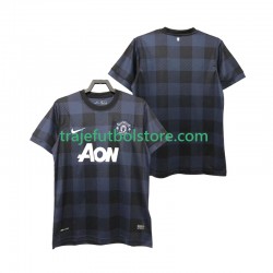 Camiseta 2ª Manchester United 2013 2014 Retro Hombre Manga Corta