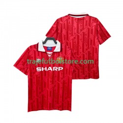 Camiseta 1ª Manchester United 1992 Retro Hombre 1994 Manga Corta