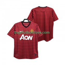 Camiseta 1ª Manchester United 2012 2013 Retro Hombre Manga Corta