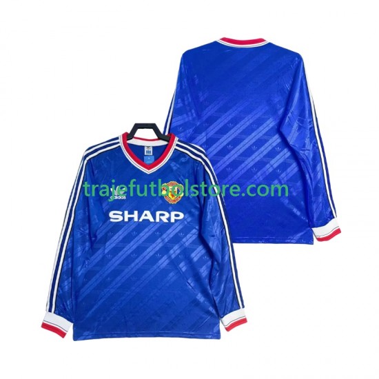 Camiseta 3ª Manchester United 1986 1988 Retro Hombre ML