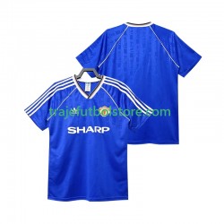 Camiseta 3ª Manchester United 1988 1990 Retro Hombre Manga Corta