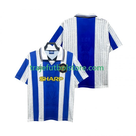 Camiseta 3ª Manchester United 1996 Retro Hombre 1994 Manga Corta