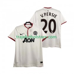 Camiseta 3ª Manchester United V PERSIE 20 2013 2014 Retro Hombre Manga Corta