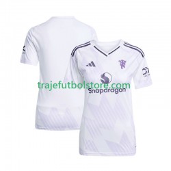Camiseta 2ª Manchester United Mujer 2025-2026 Manga Corta