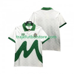 Camiseta 2ª México 1995 Retro Hombre Manga Corta