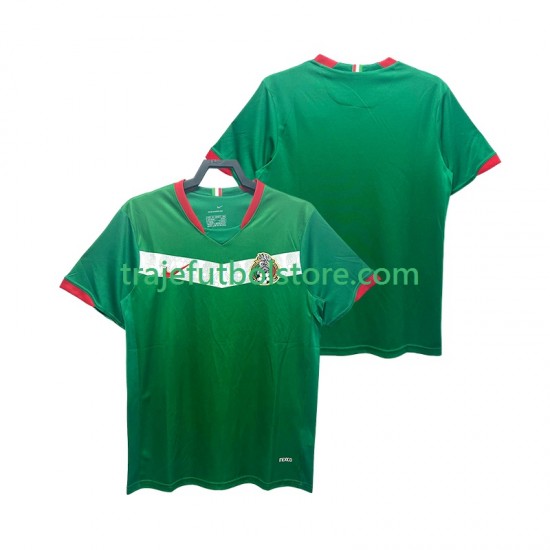 Camiseta 1ª México Retro Hombre 2006 Manga Corta