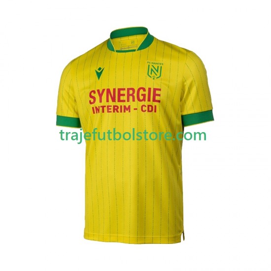 Camiseta 1ª Nantes Hombre 2025-2026 Manga Corta