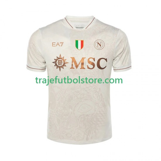 Camiseta 2ª Napoli Hombre 2025-2026 Manga Corta