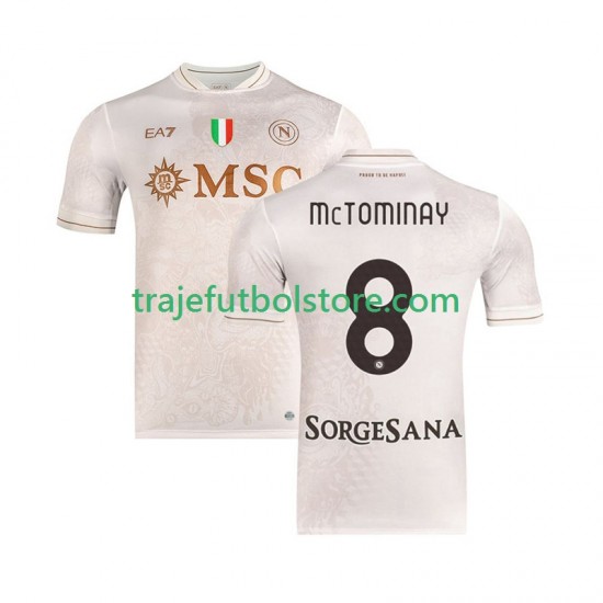Camiseta 2ª Napoli Scott McTominay 8 Hombre 2025-2026 Manga Corta