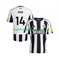 Camiseta 1ª Newcastle United Alexander Isak 14 Hombre 2025-2026 Manga Corta