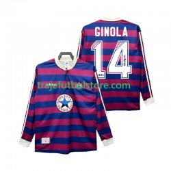 Camiseta 2ª Newcastle United GINOLA 14 1995 1997 Retro Hombre ML