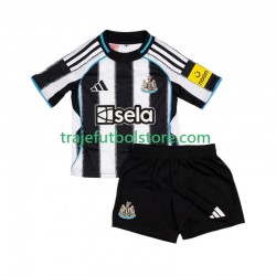 Camiseta 1ª Newcastle United Niño 2025-2026 Manga Corta