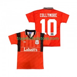 Camiseta 1ª Nottingham Forest COLLYMORE 10 1995 Retro Hombre 1994 Manga Corta