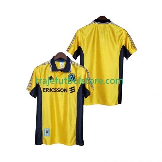 Camiseta 3ª Olympique de Marsella Retro Hombre 1998 1999 Manga Corta