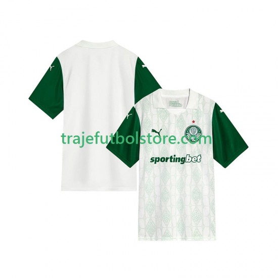 Camiseta 2ª Palmeiras Hombre 2025-2026 Manga Corta