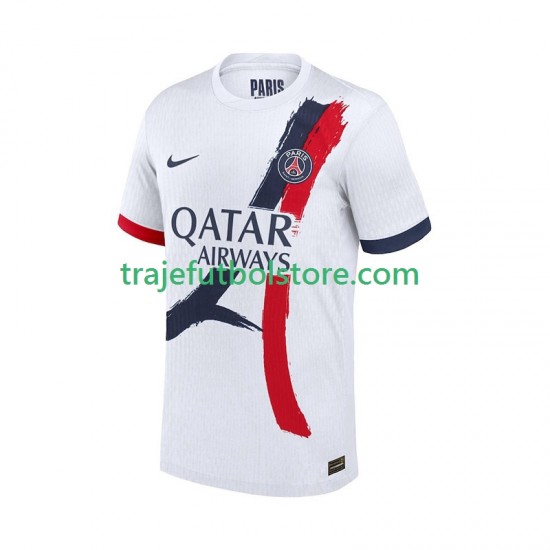Camiseta 2ª Paris Saint-Germain Hombre 2025-2026 Manga Corta