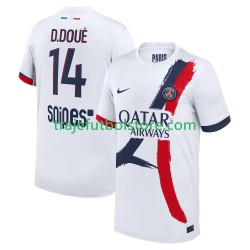 Camiseta 2ª Paris Saint-Germain Desire Doue 14 Hombre 2025-2026 Manga Corta