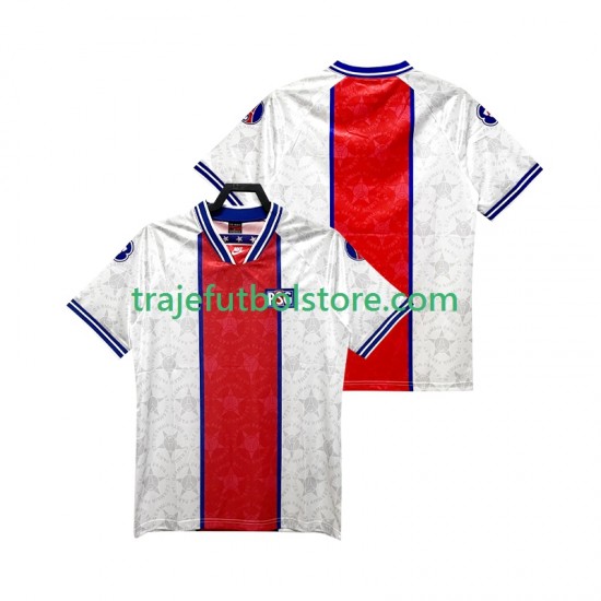 Camiseta 2ª Paris Saint-Germain 1995 Retro Hombre 1994 Manga Corta