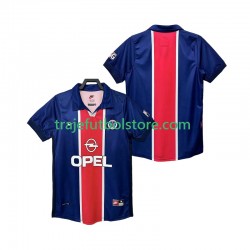 Camiseta 1ª Paris Saint-Germain Retro Hombre 1998 1999 Manga Corta